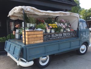 Amelia's Flower Truck in Nashville's Twelve South Neighborhood