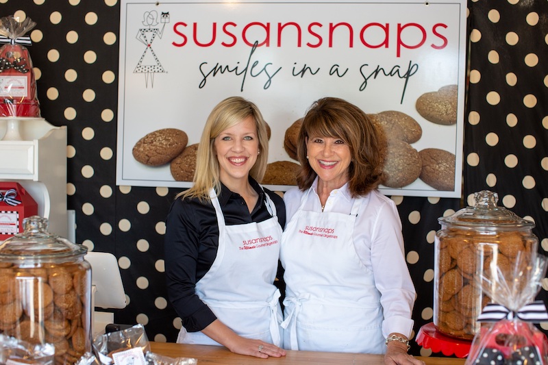 Susan and Laura Stachler at Susansnaps Bakery